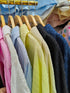 Lantern Sleeves Loose Collar Down Shirts